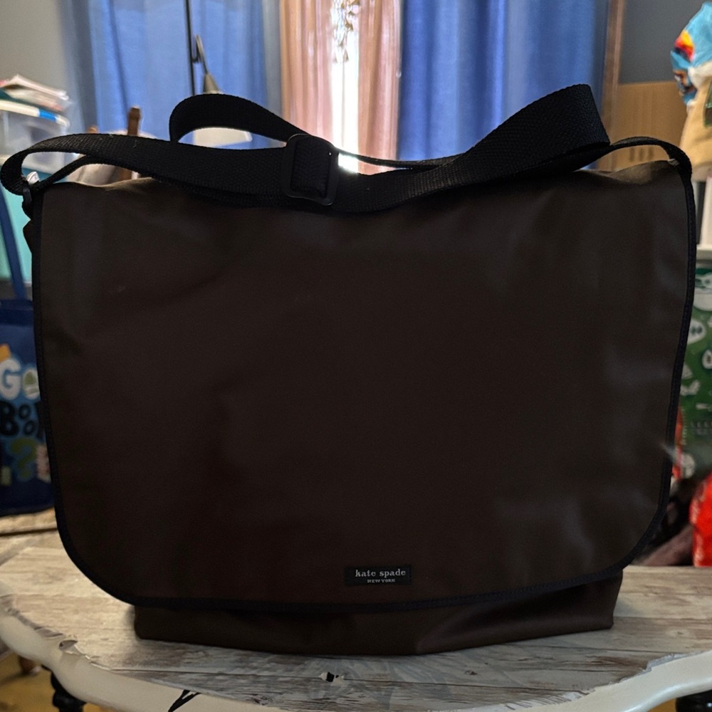 Kate Spade Dark Brown Messenger Bag